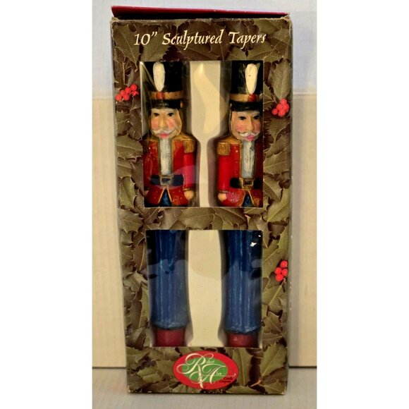 Tin Soldier Candles Robert Alan Candle Company - Vintage Tin Soldier 10” Sculptu - Picture 2 of 4